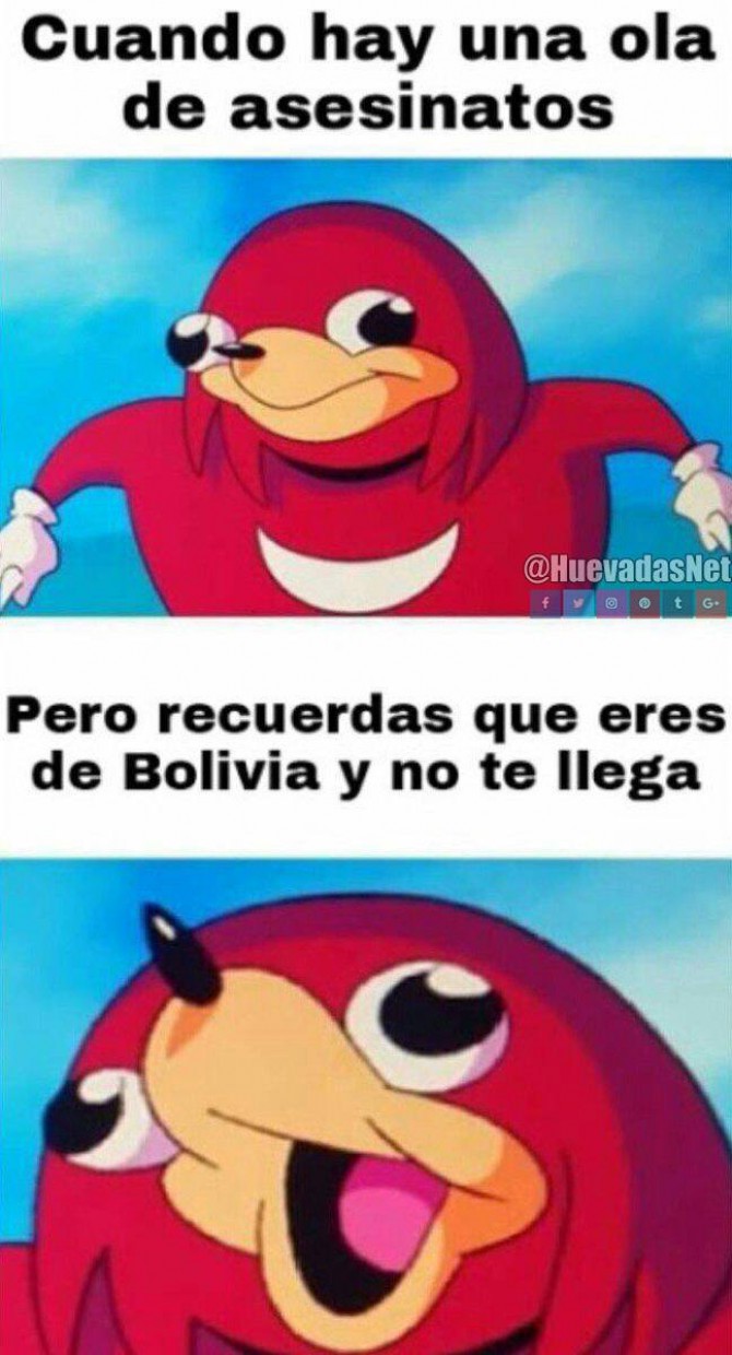 Tiene sus ventajas vivir en Bolivia XD