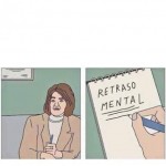 Create Plantilla - Retraso Mental Meme